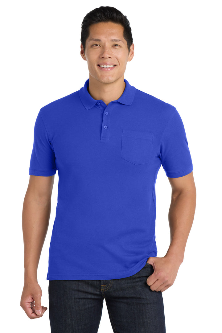 Port Authority Core Classic Pique Pocket Polo. K100P