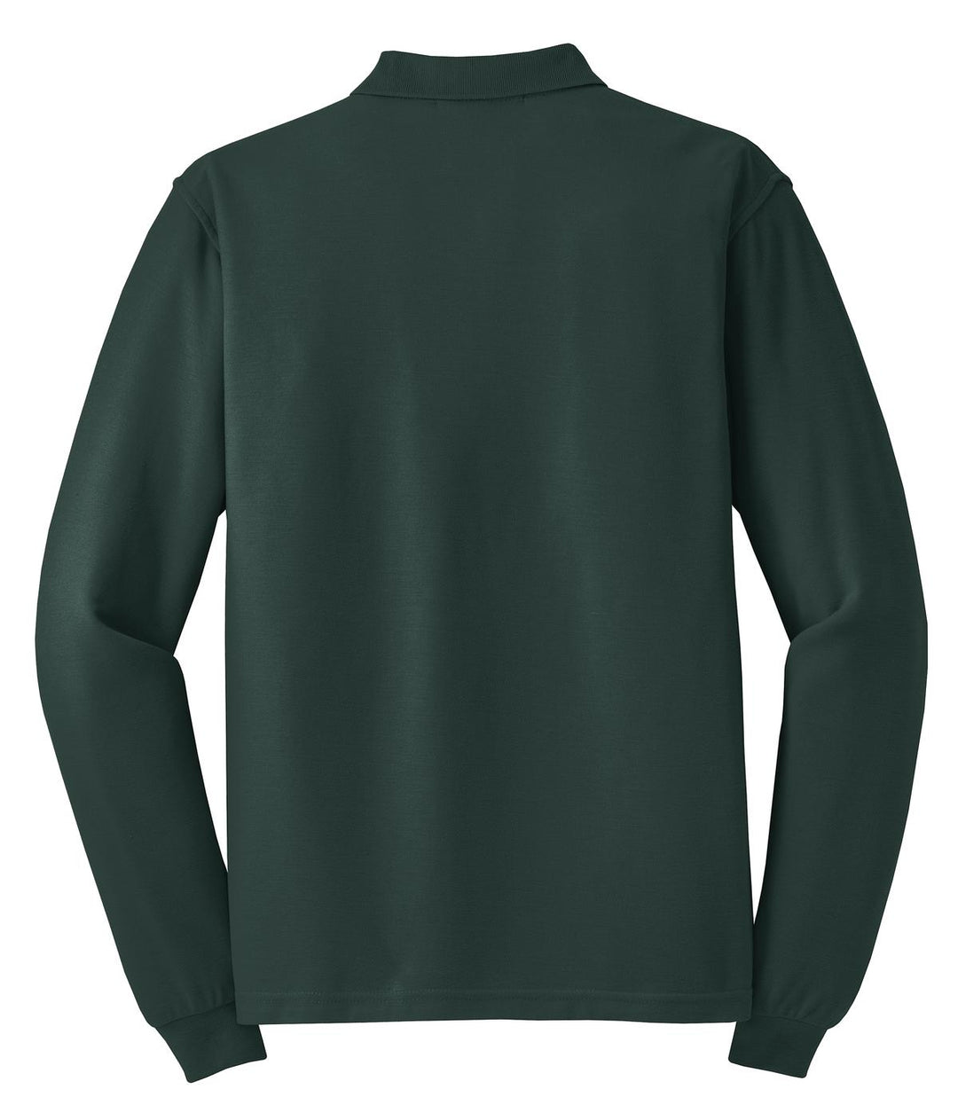 Port Authority Silk Touch Long Sleeve Polo.  K500LS