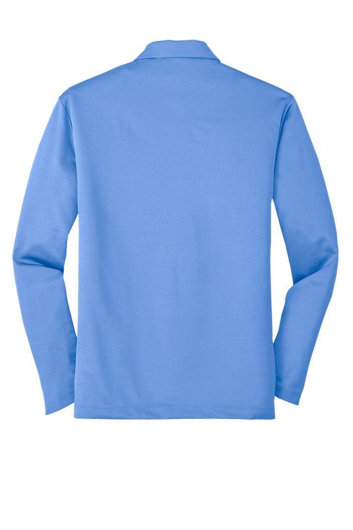 Port Authority Silk Touch Performance Long Sleeve Polo. K540LS