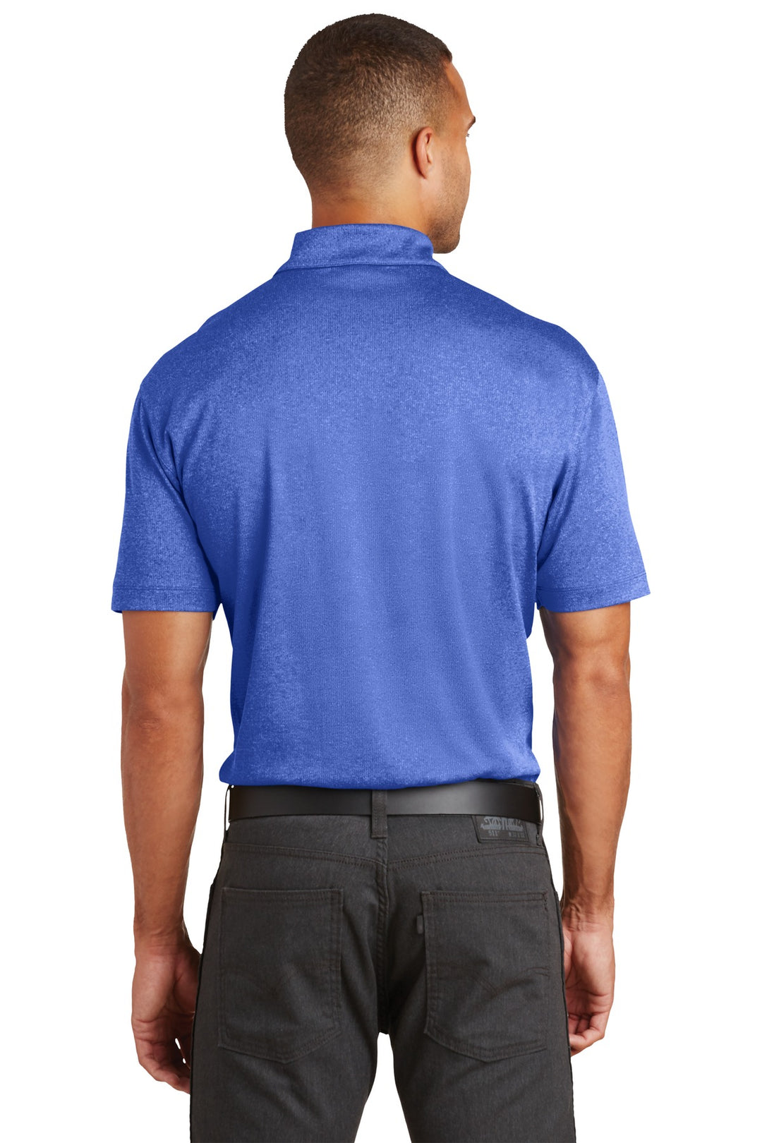 Port Authority Trace Heather Polo. K576