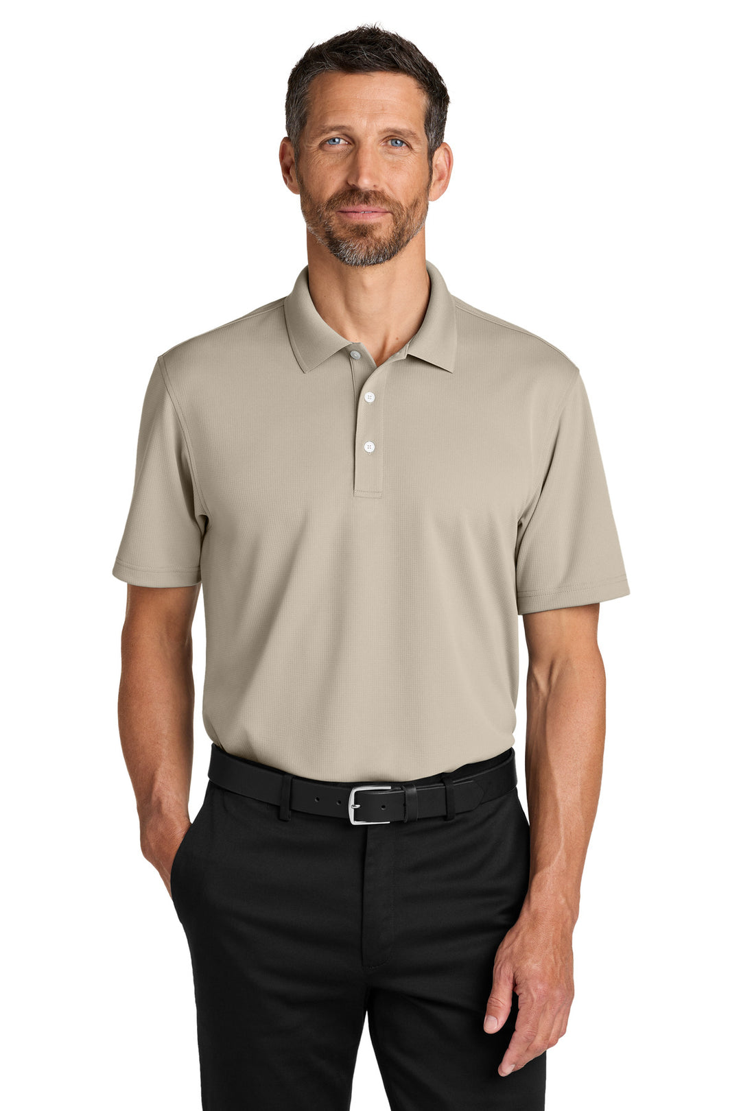 Port Authority Dry Zone Stain-Release Grid Polo K845