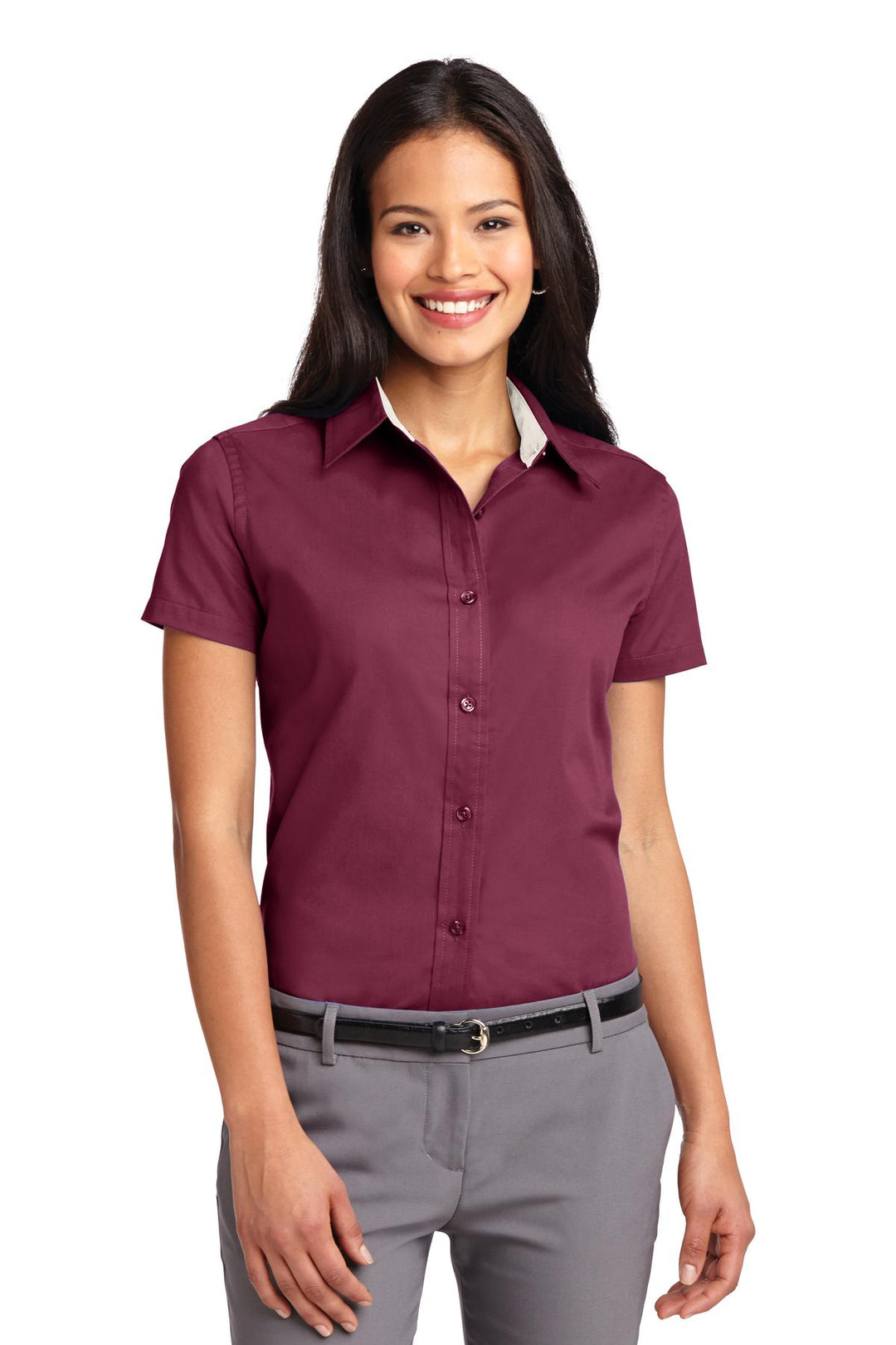 Port Authority Women's Short Sleeve Easy Care  Shirt.  L508