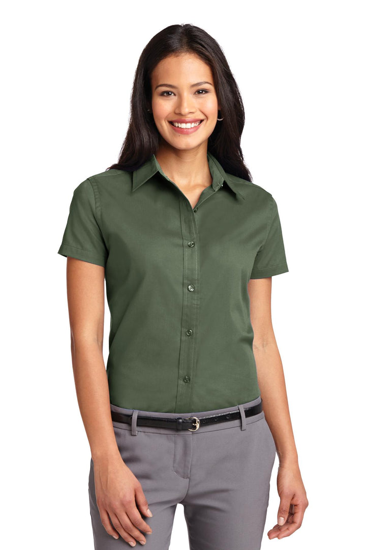 Port Authority Women's Short Sleeve Easy Care  Shirt.  L508