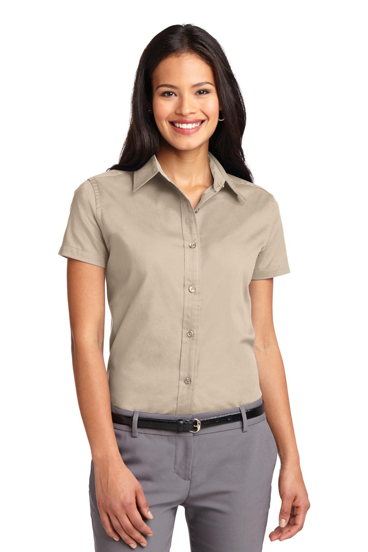 Port Authority Women's Short Sleeve Easy Care  Shirt.  L508