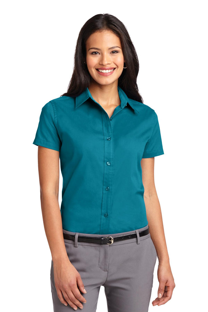 Port Authority Women's Short Sleeve Easy Care  Shirt.  L508