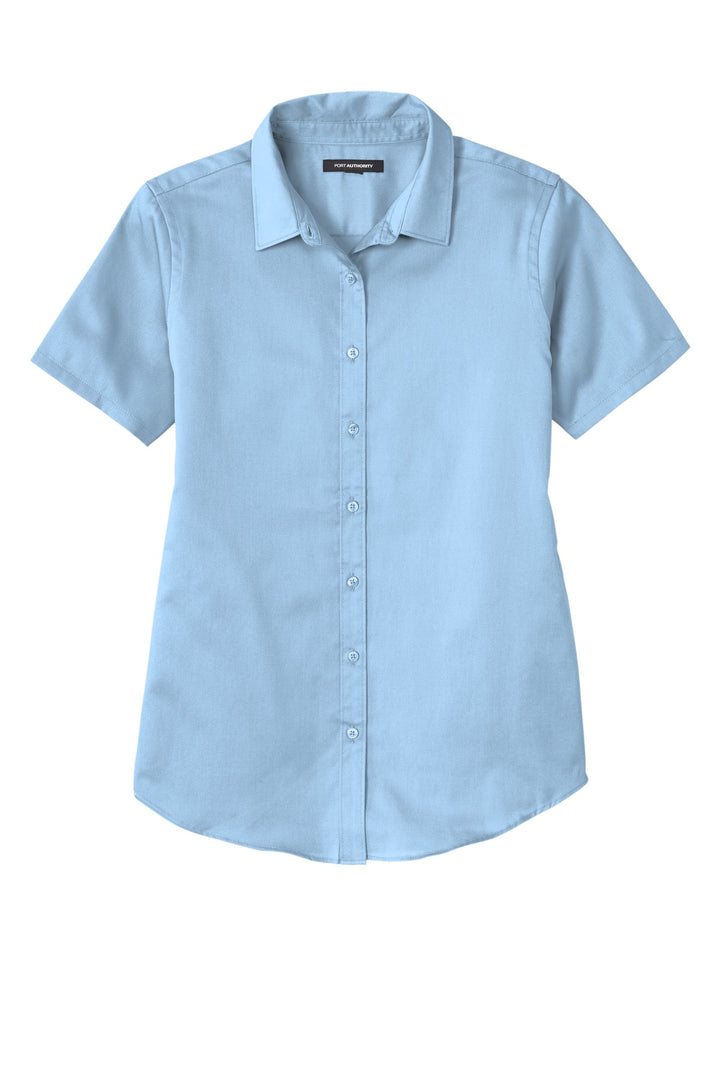 Port Authority Women's Short Sleeve SuperPro ReactTwill Shirt. LW809