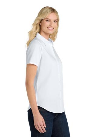 Port Authority Women's Short Sleeve SuperPro ReactTwill Shirt. LW809