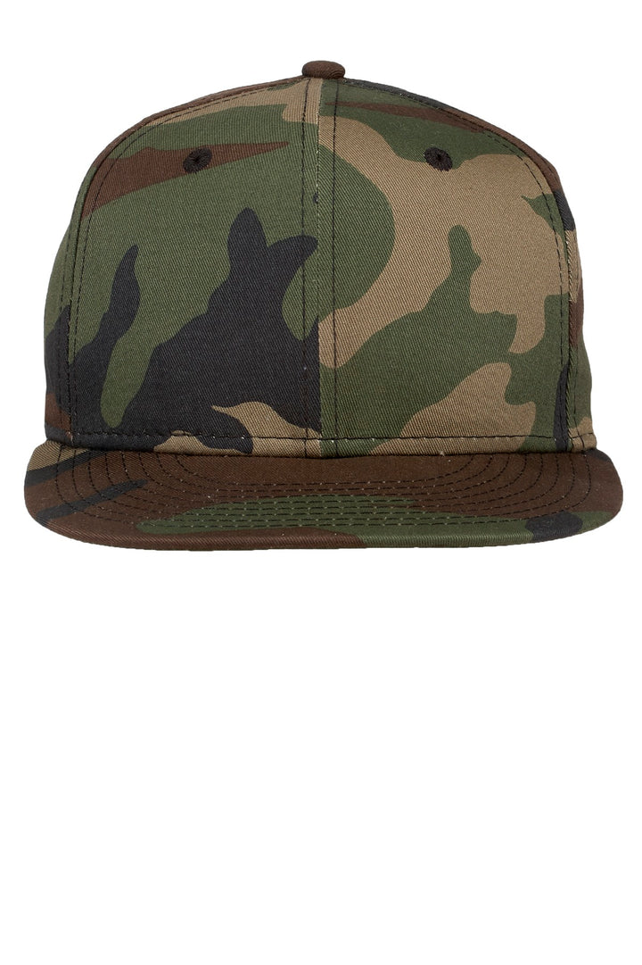 New Era - Flat Bill Snapback Cap. NE400