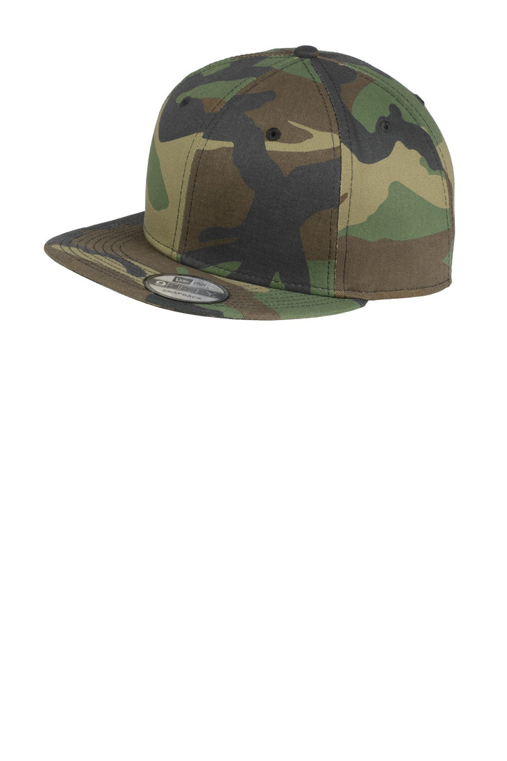 New Era - Flat Bill Snapback Cap. NE400