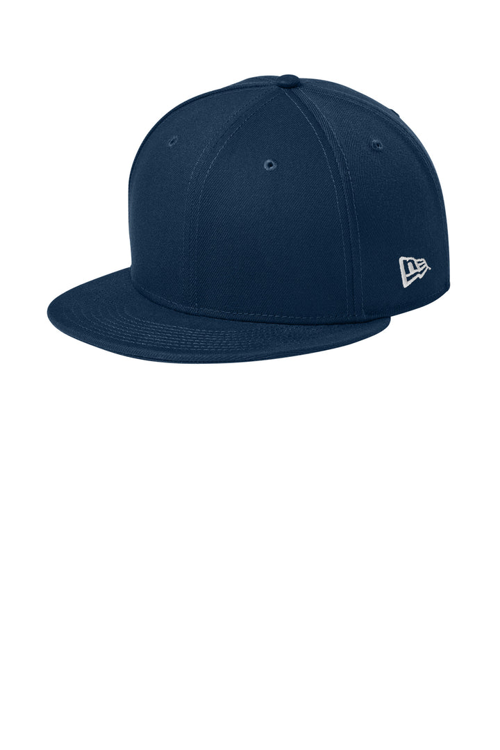 New Era Standard Fit Flat Bill Snapback Cap NE4020