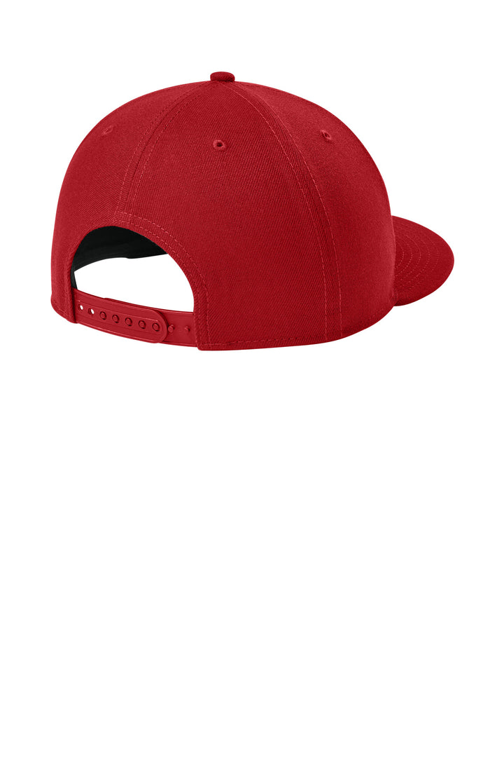 New Era Standard Fit Flat Bill Snapback Cap NE4020