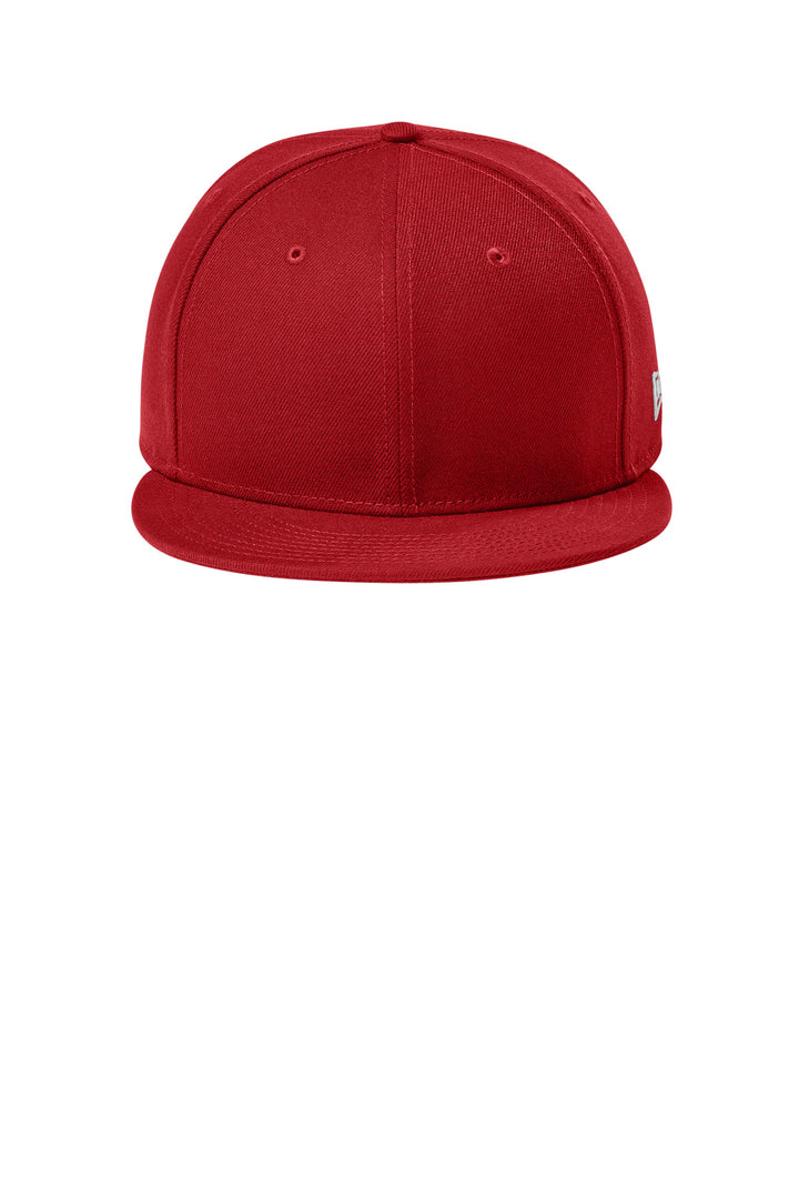 New Era Standard Fit Flat Bill Snapback Cap NE4020