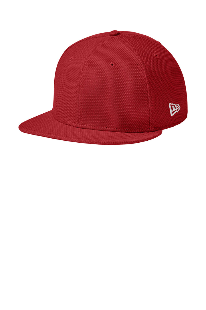 New Era  Original Fit Diamond Era Flat Bill Snapback Cap. NE404