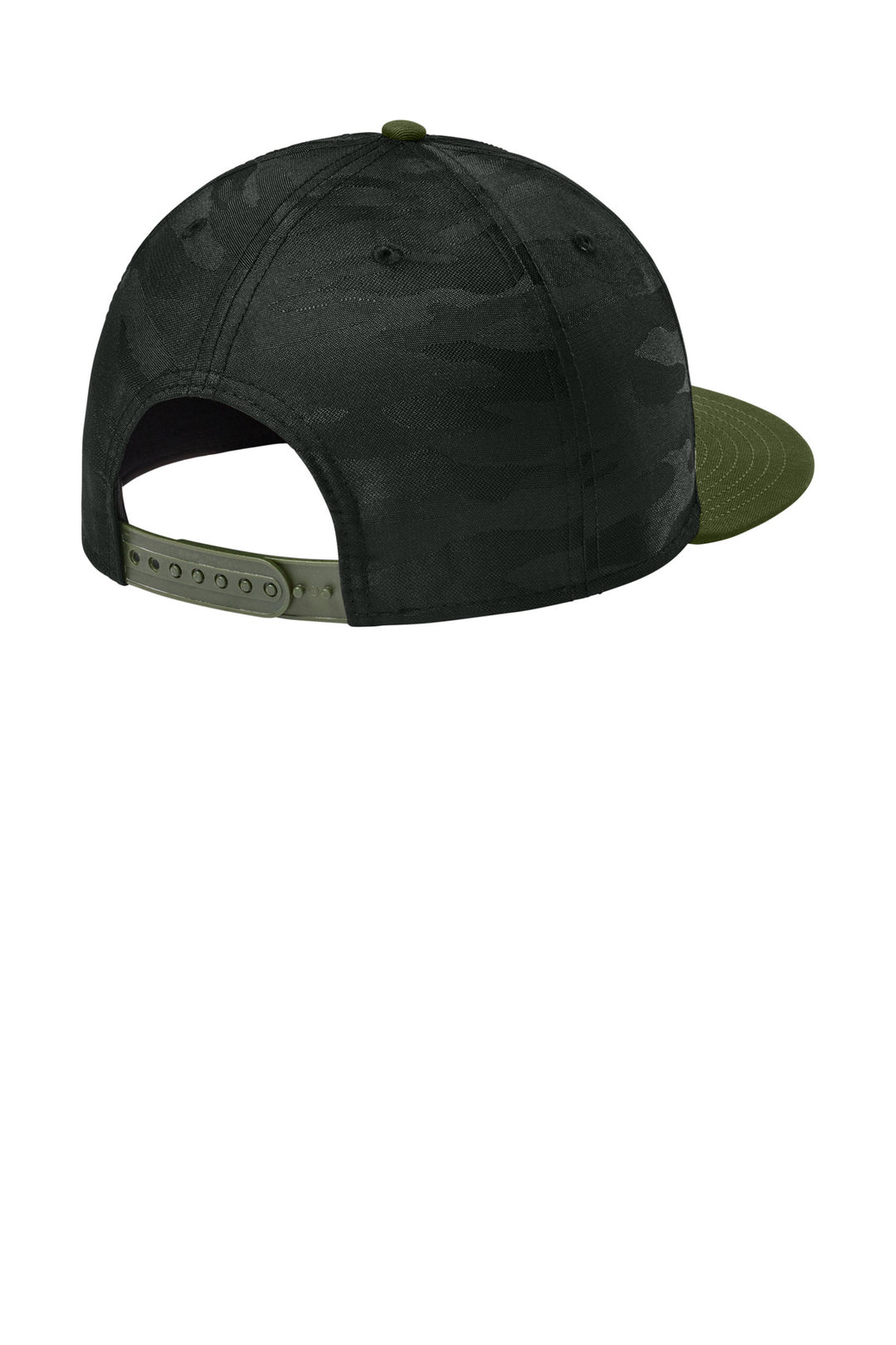 New Era  Camo Flat Bill Snapback Cap NE407
