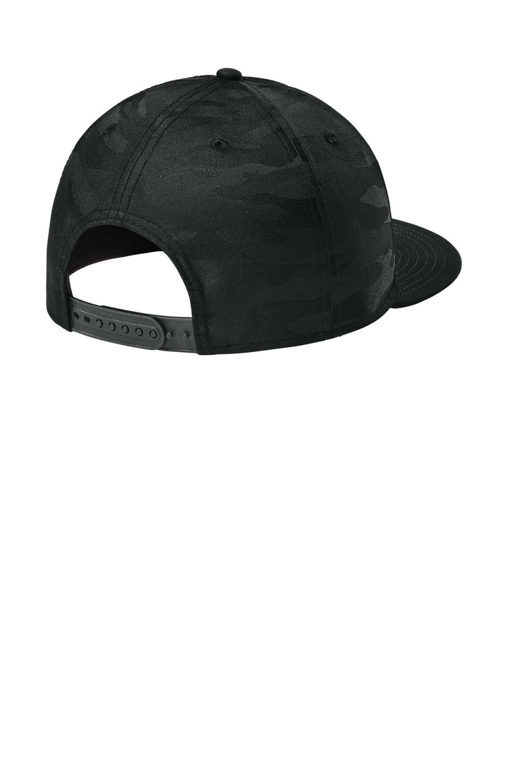 New Era  Camo Flat Bill Snapback Cap NE407