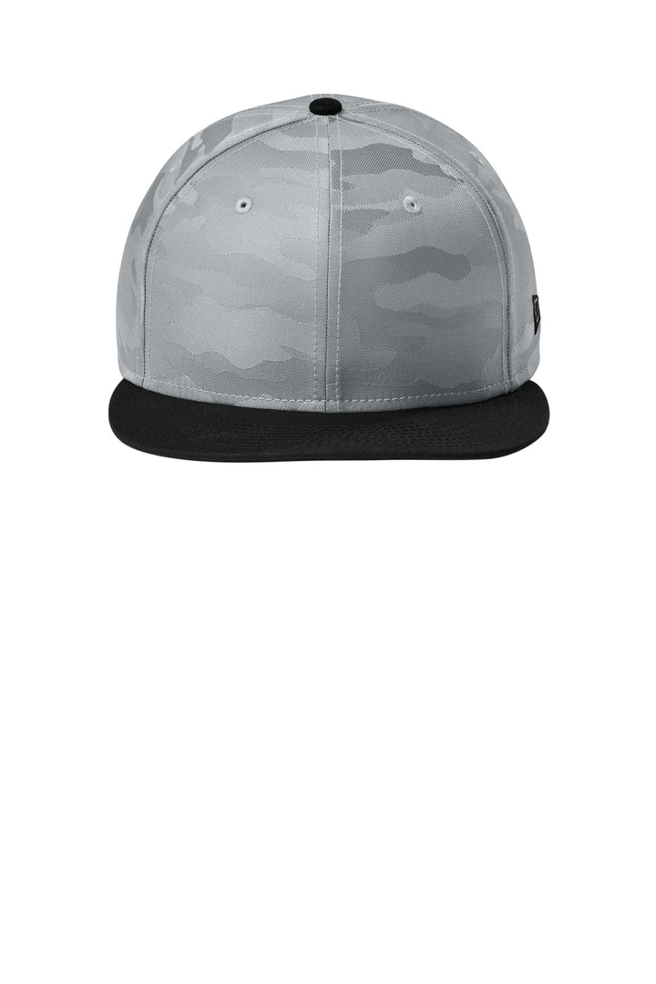 New Era  Camo Flat Bill Snapback Cap NE407