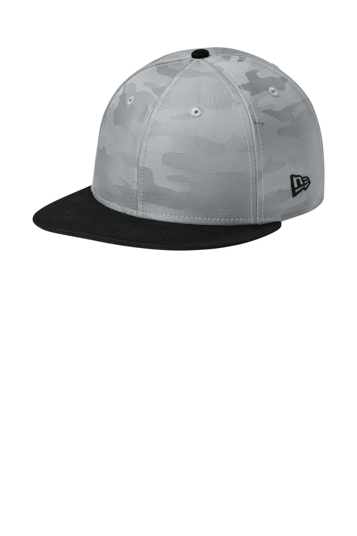 New Era  Camo Flat Bill Snapback Cap NE407