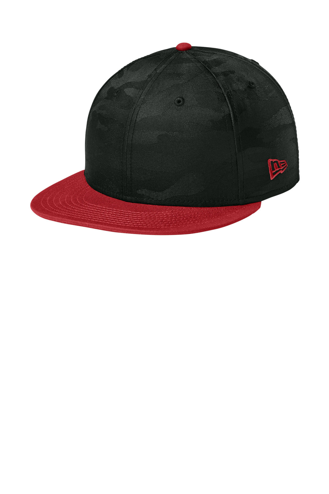 New Era  Camo Flat Bill Snapback Cap NE407