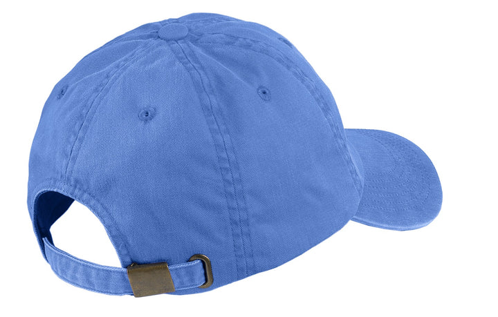 Port Authority Garment-Washed Cap.  PWU