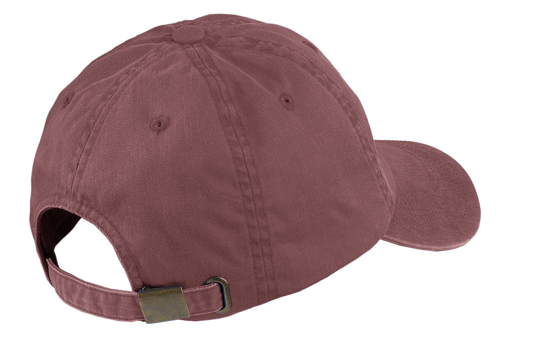 Port Authority Garment-Washed Cap.  PWU