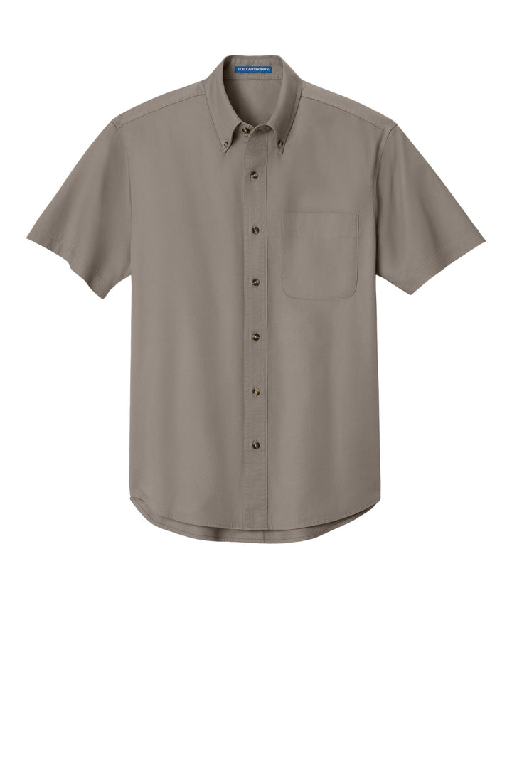 Port Authority Short Sleeve Twill Shirt. S500T