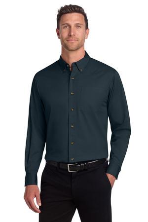 Port Authority Long Sleeve Twill Shirt.  S600T