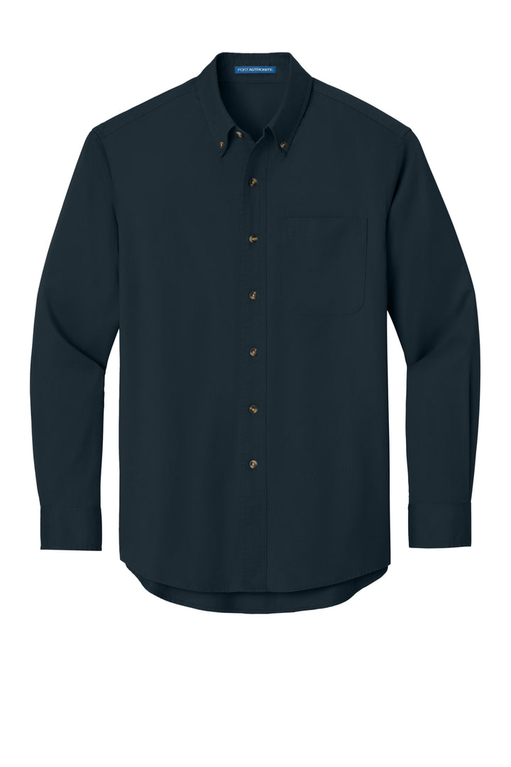 Port Authority Long Sleeve Twill Shirt.  S600T