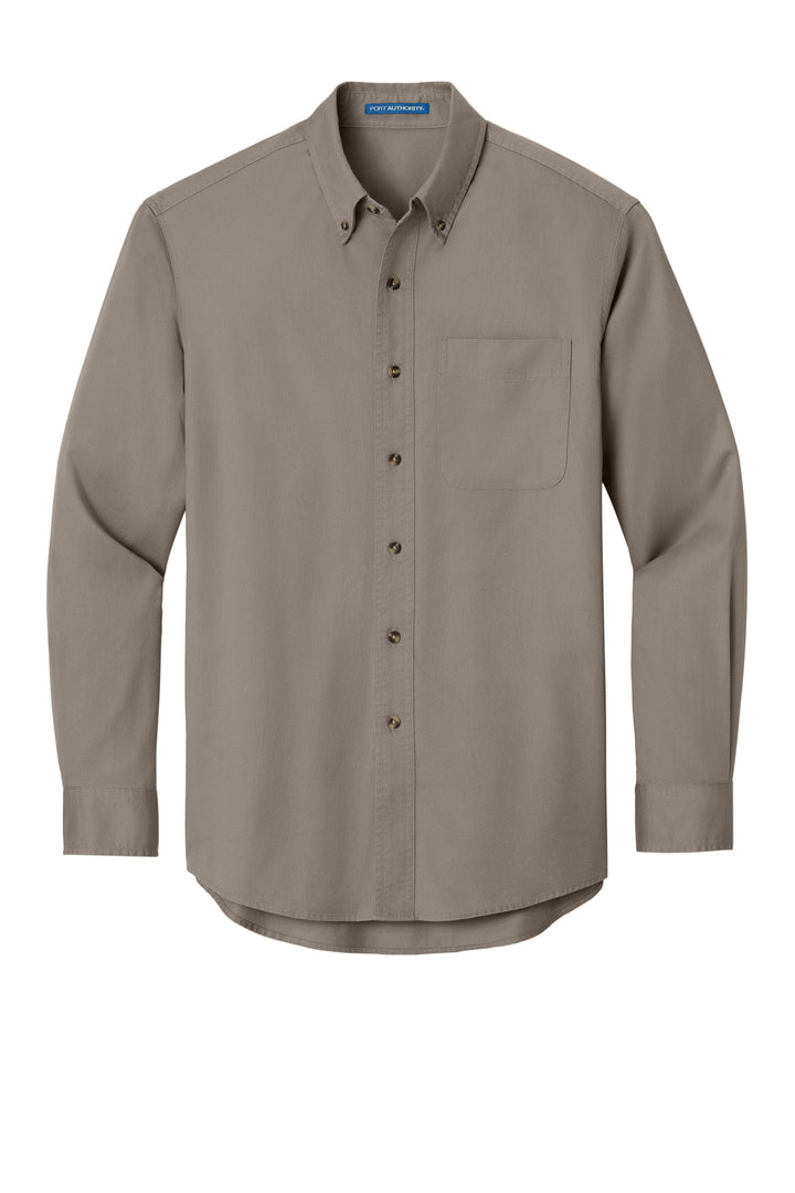 Port Authority Long Sleeve Twill Shirt.  S600T