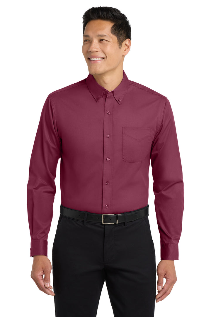 Port Authority Extended Size Long Sleeve Easy Care Shirt S608ES