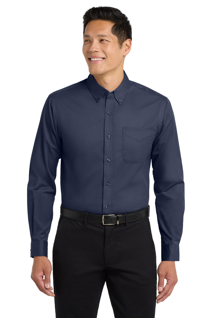 Port Authority Extended Size Long Sleeve Easy Care Shirt S608ES