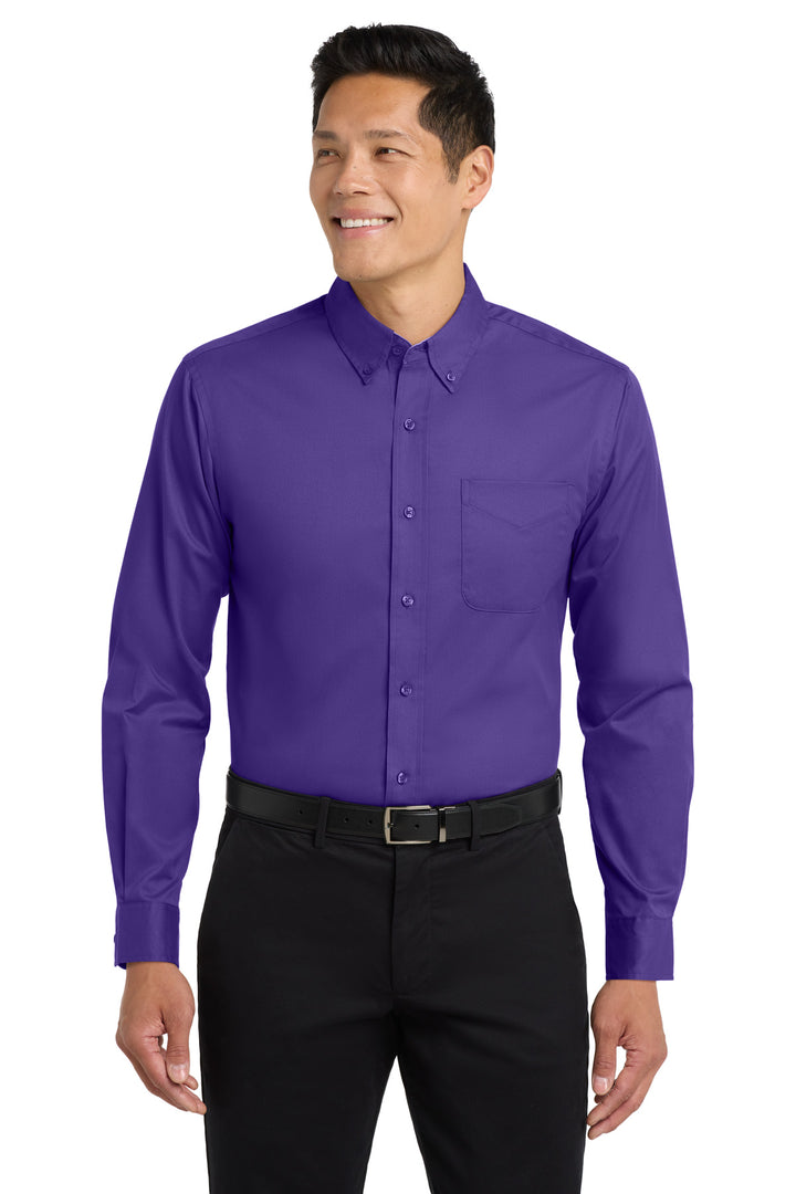 Port Authority Extended Size Long Sleeve Easy Care Shirt S608ES