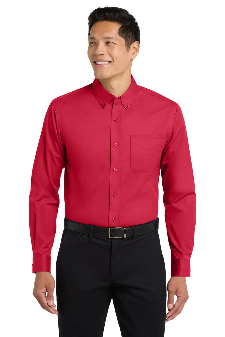 Port Authority Extended Size Long Sleeve Easy Care Shirt S608ES