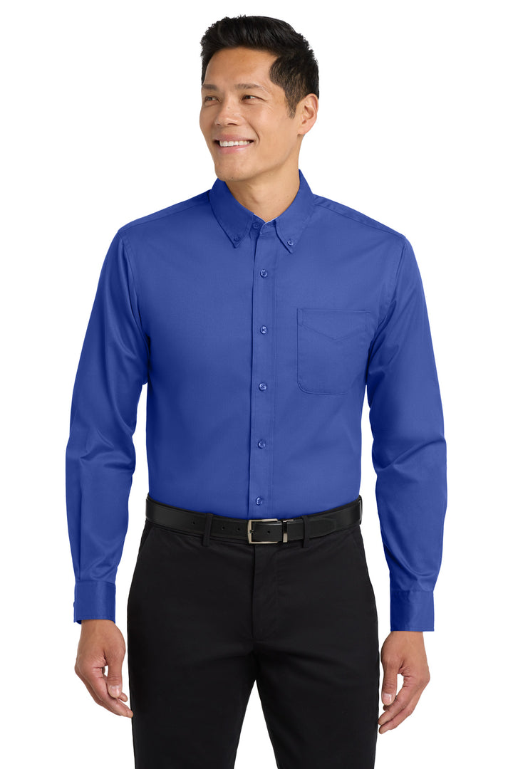 Port Authority Extended Size Long Sleeve Easy Care Shirt S608ES