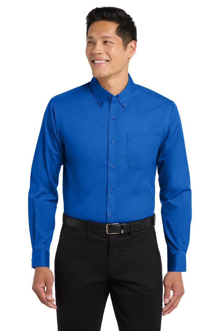 Port Authority Extended Size Long Sleeve Easy Care Shirt S608ES