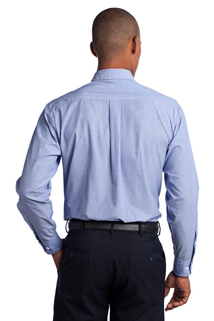 Port Authority Crosshatch Easy Care Shirt. S640