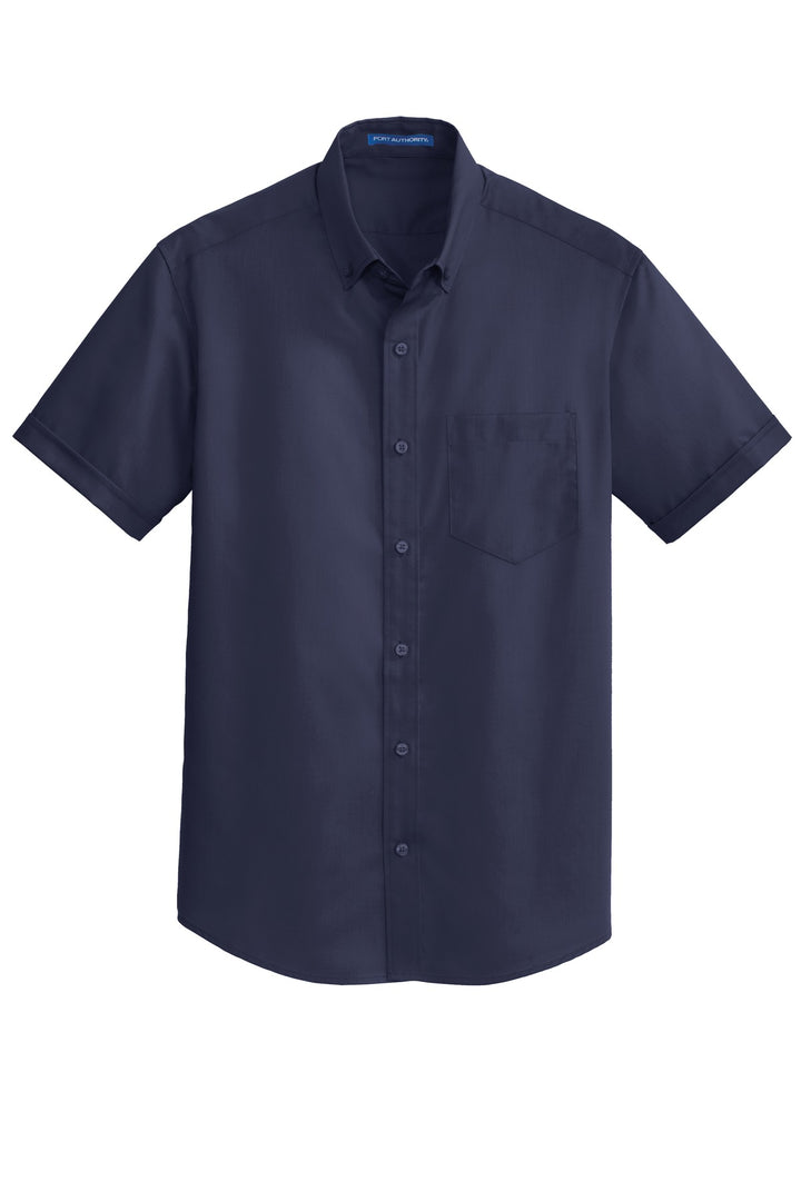 Port Authority Short Sleeve SuperPro Twill Shirt. S664