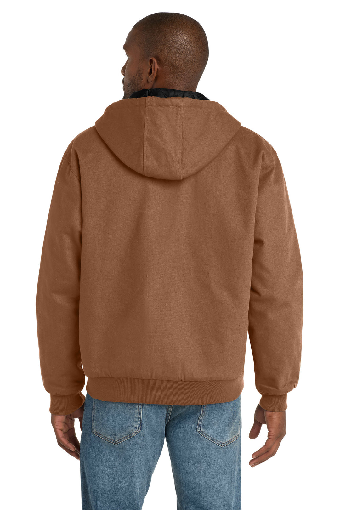 CornerStone Tall Duck Cloth Hooded Work Jacket. TLJ763H