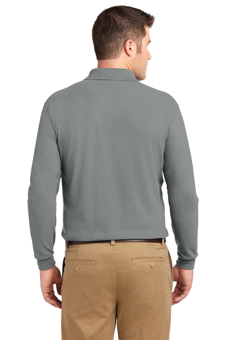 Port Authority Tall Silk Touch Long Sleeve Polo. TLK500LS
