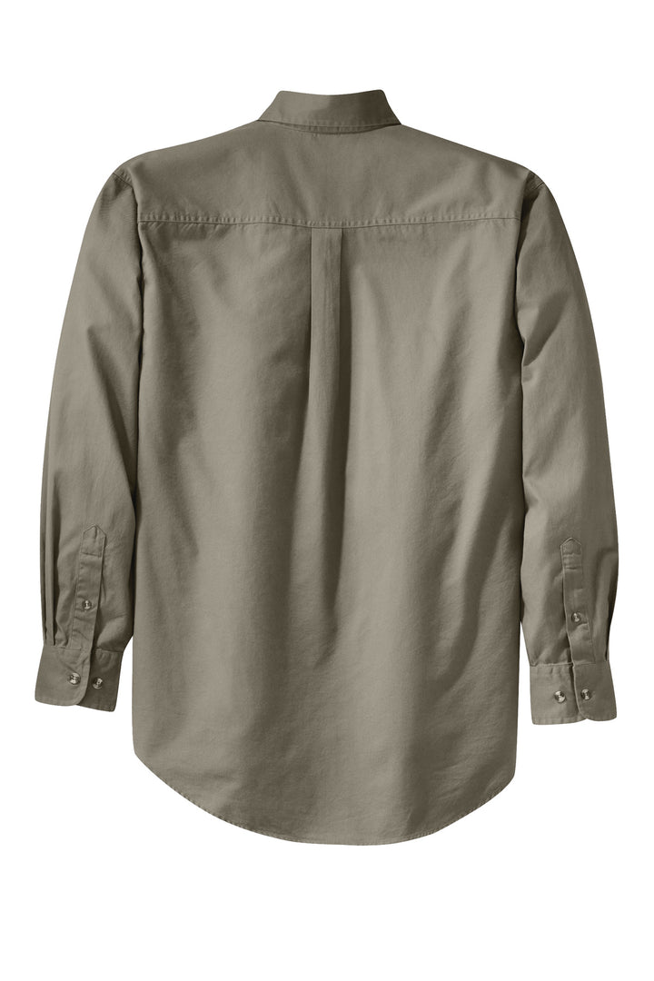 Port Authority Tall Long Sleeve Twill Shirt.  TLS600T