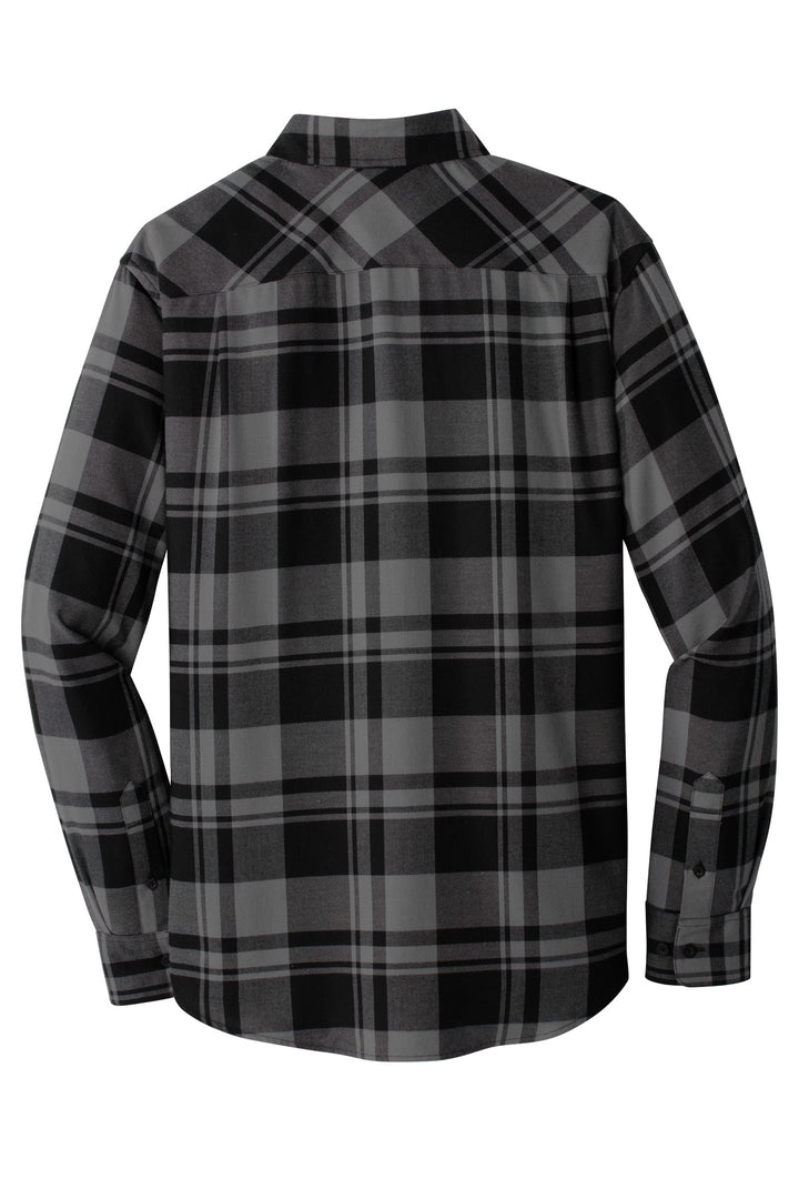 Port Authority Plaid Flannel Shirt. W668