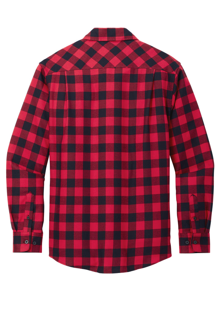 Port Authority Plaid Flannel Shirt. W668