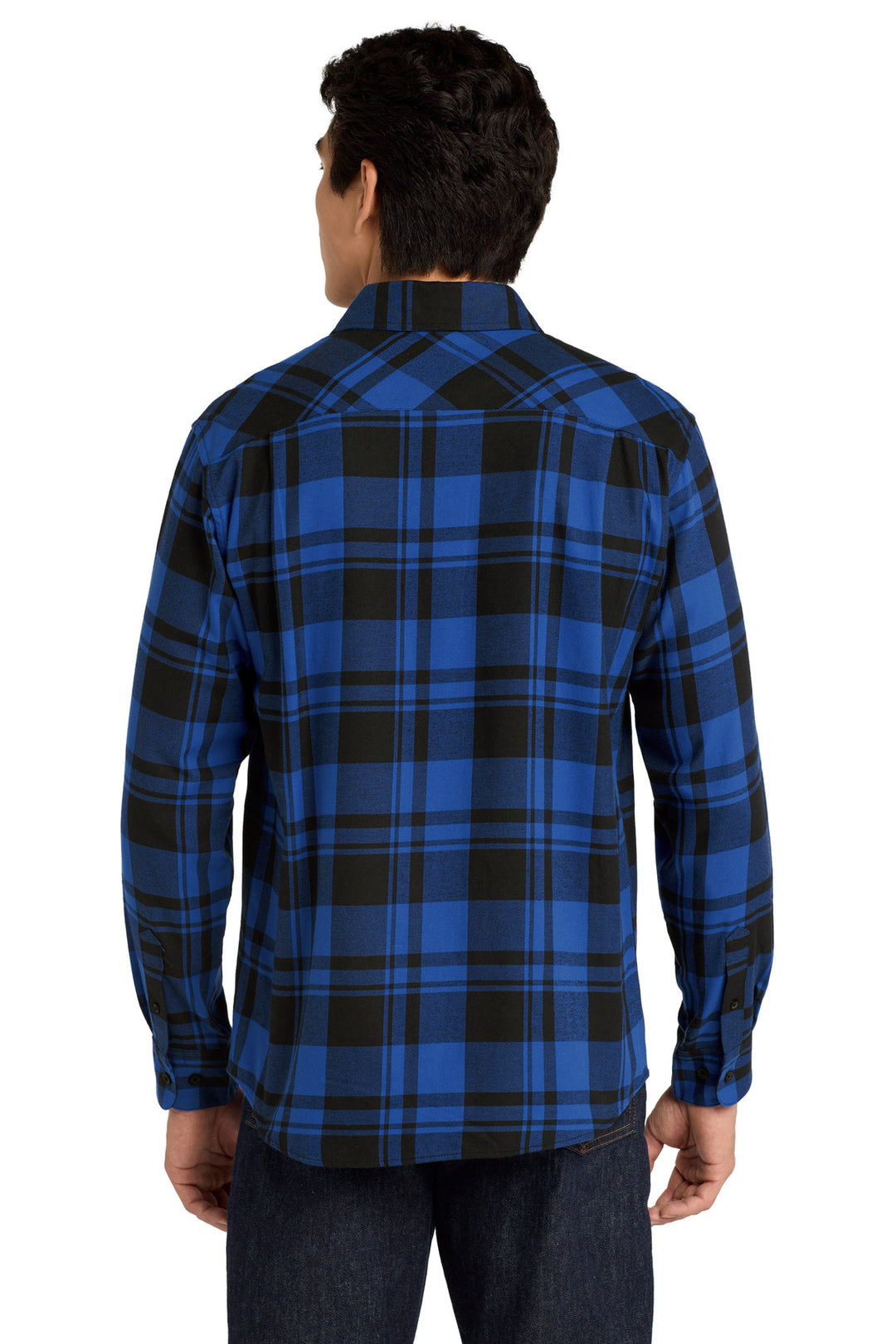 Port Authority Plaid Flannel Shirt. W668