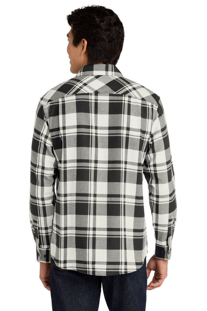 Port Authority Plaid Flannel Shirt. W668