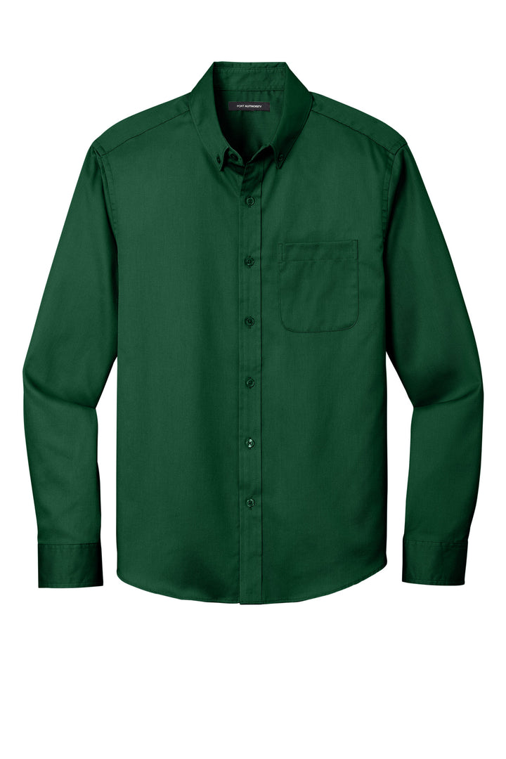 Port Authority Long Sleeve SuperPro React Twill Shirt. W808