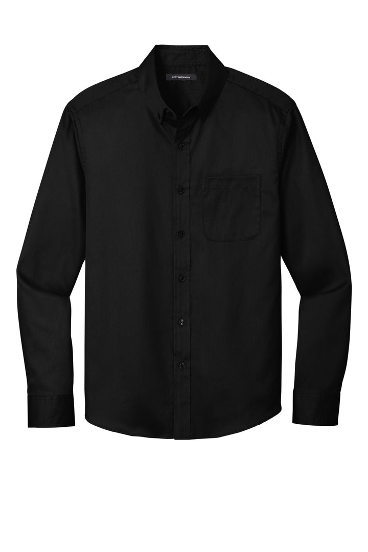 Port Authority Long Sleeve SuperPro React Twill Shirt. W808