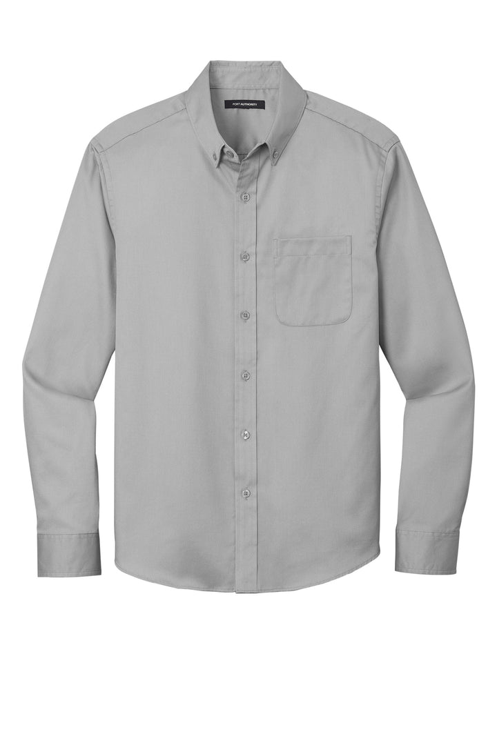 Port Authority Long Sleeve SuperPro React Twill Shirt. W808