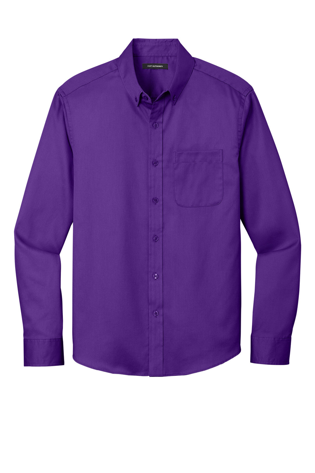 Port Authority Long Sleeve SuperPro React Twill Shirt. W808