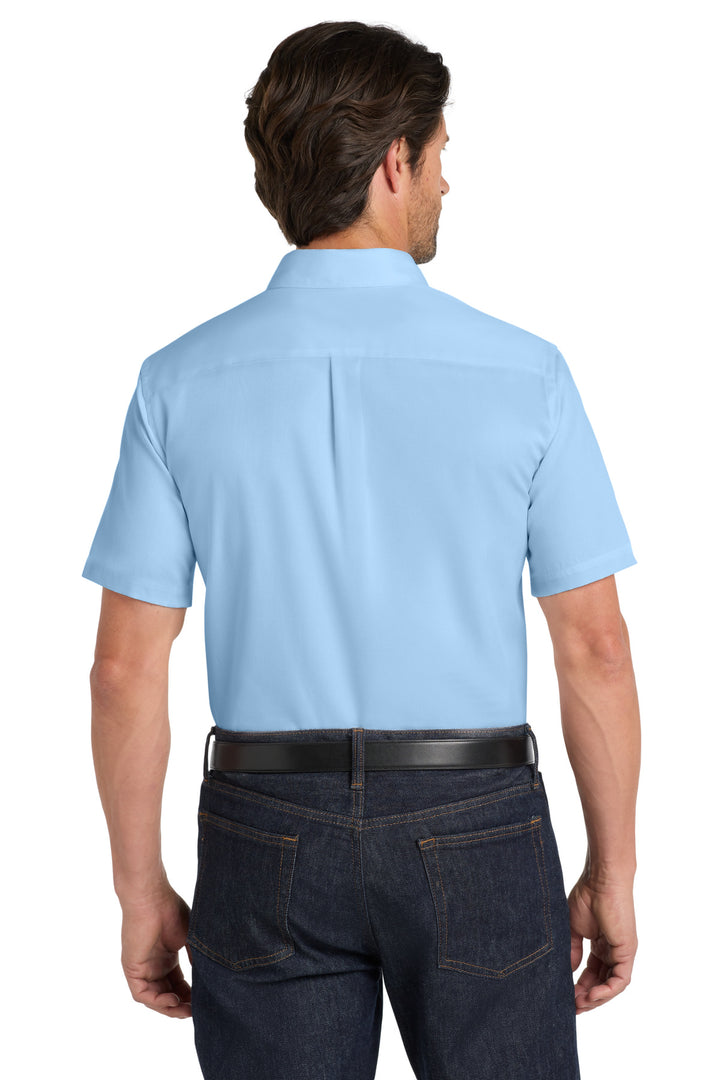 Port Authority Short Sleeve SuperPro React Twill Shirt. W809