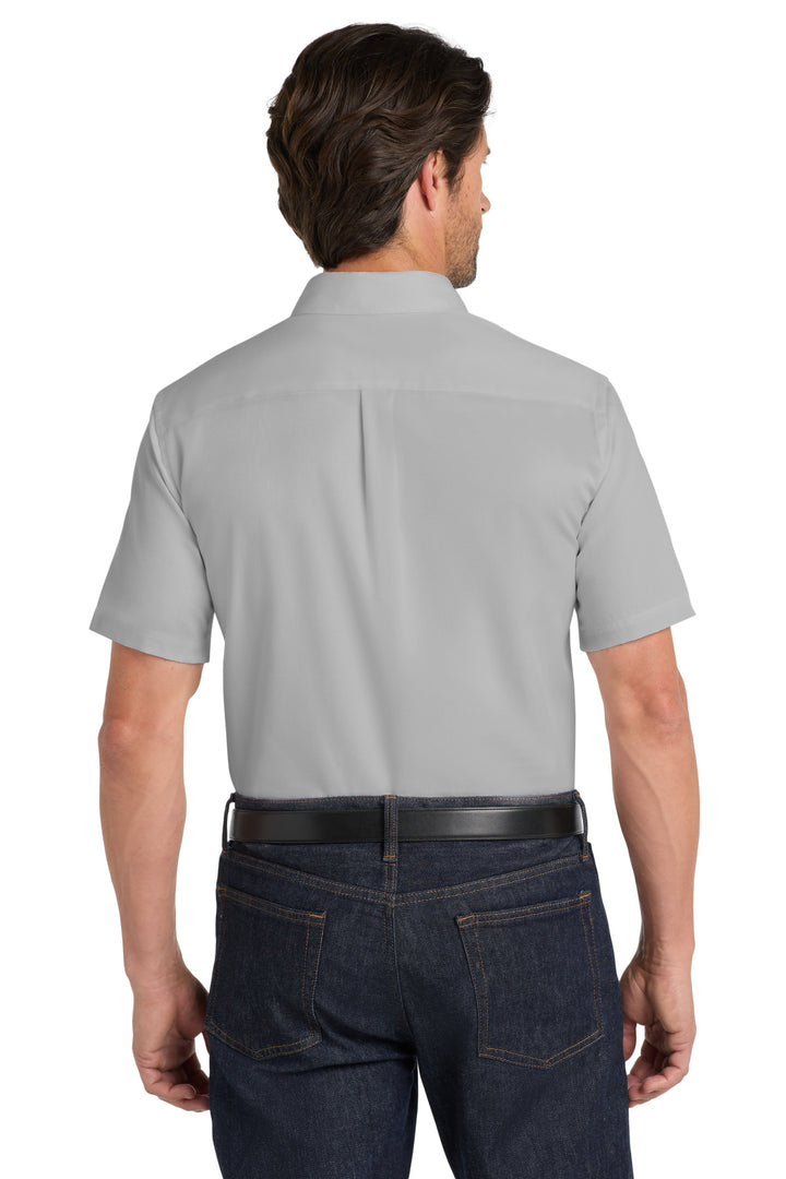Port Authority Short Sleeve SuperPro React Twill Shirt. W809