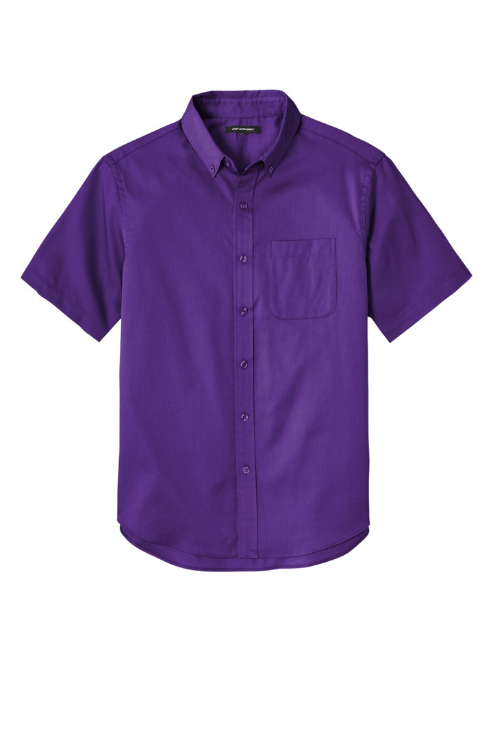 Port Authority Short Sleeve SuperPro React Twill Shirt. W809